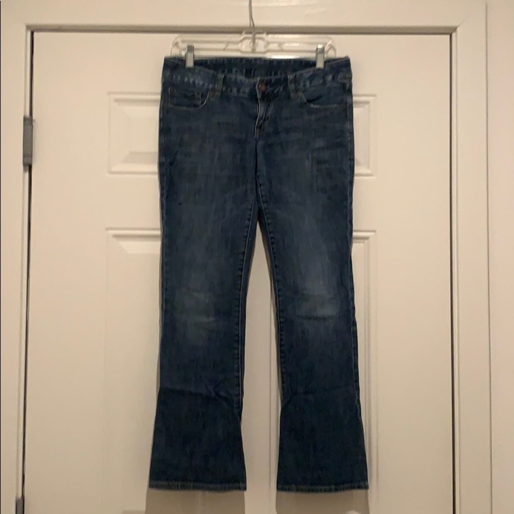 Express jeans boot cut size 6 slim